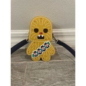 NEW Chewbacca OF STAR WARS Holiday Loungefly Crossbody Bag